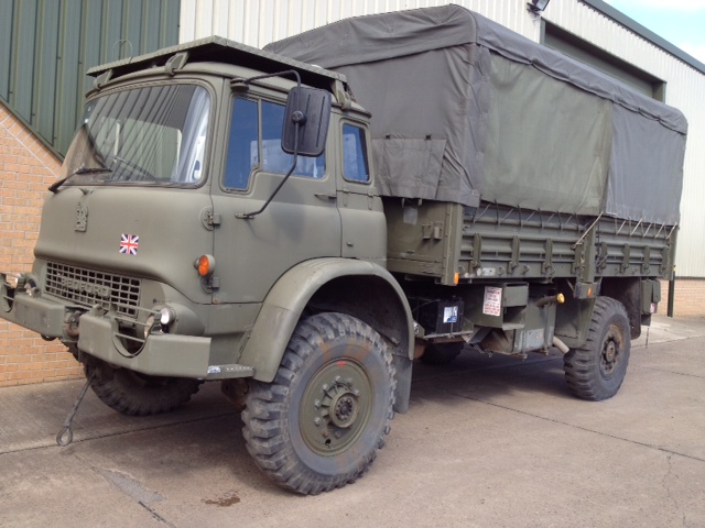 Bedford MJ winch truck - ex military vehicles for sale, mod surplus